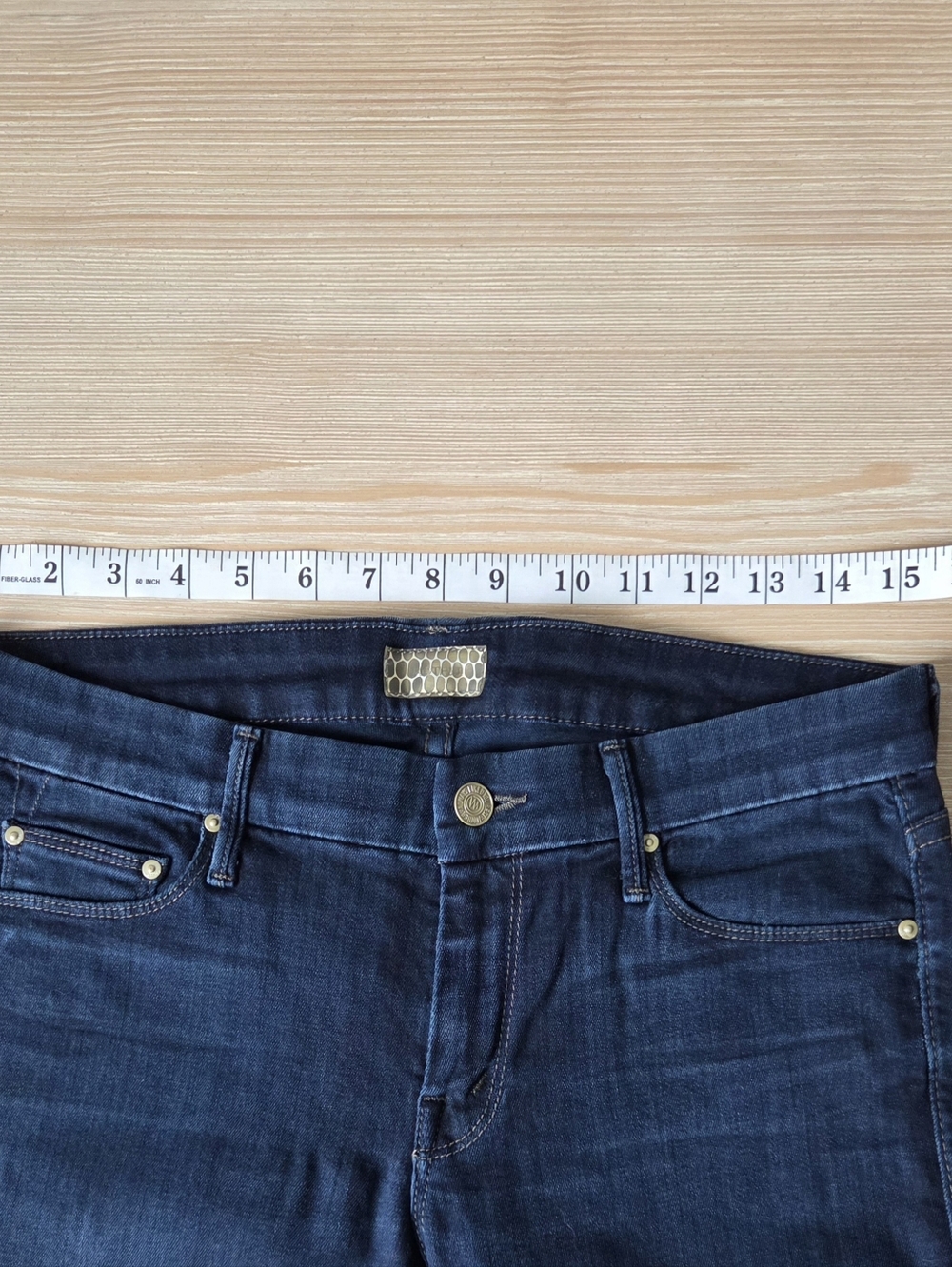 MOTHER The Looker The Missing Hour Mid Rise Skinny Jeans Womens Size 28 - Picture 7 of 14